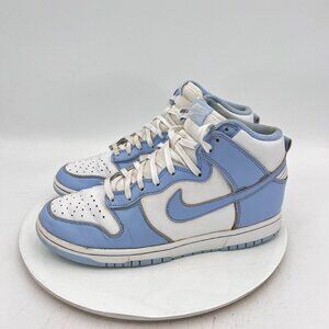 Nike Dunk High Women Size 10 DD1869-107 Aluminium University Blue White Shoes